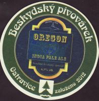 Beer coaster beskydsky-pivovarek-97-zadek-small