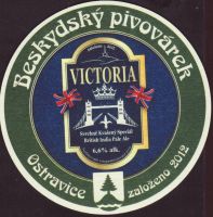 Beer coaster beskydsky-pivovarek-98-zadek-small