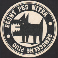 Pivní tácek besny-pes-nitra-1