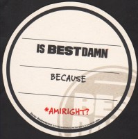 Beer coaster best-damn-1-zadek