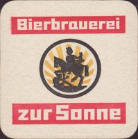 Beer coaster bierbrauerei-zur-sonne-3-zadek