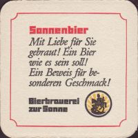 Beer coaster bierbrauerei-zur-sonne-5-zadek-small