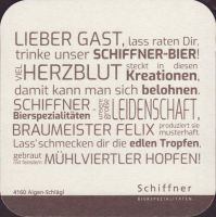 Beer coaster biergasthaus-schiffner-1-zadek-small