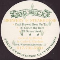 Beer coaster big-buck-1-zadek