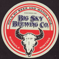 Beer coaster big-sky-2