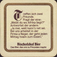 Beer coaster bischoff-25-zadek