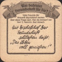 Beer coaster bischofshof-49-zadek