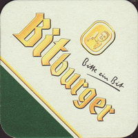 Beer coaster bitburger-105-small