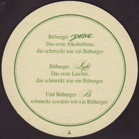 Beer coaster bitburger-112-zadek-small