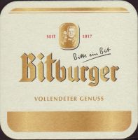 Beer coaster bitburger-120