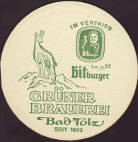 Beer coaster bitburger-122