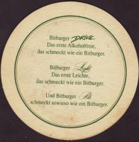 Beer coaster bitburger-126-zadek-small