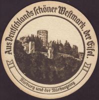 Beer coaster bitburger-129-zadek