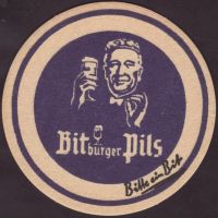 Beer coaster bitburger-130