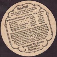 Beer coaster bitburger-131-zadek