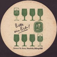 Beer coaster bitburger-135-zadek-small