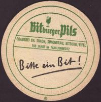 Beer coaster bitburger-139-zadek-small