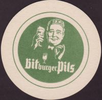 Beer coaster bitburger-143-small