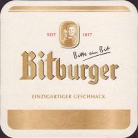 Beer coaster bitburger-149-small