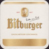 Beer coaster bitburger-154-small