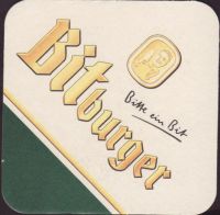 Beer coaster bitburger-155