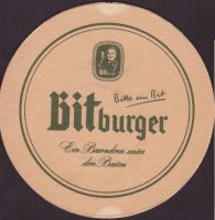 Beer coaster bitburger-163