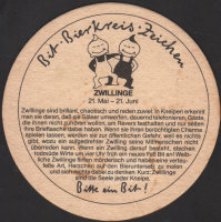 Beer coaster bitburger-167-zadek