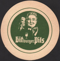 Beer coaster bitburger-168-small