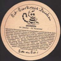 Beer coaster bitburger-169-zadek