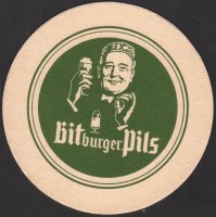 Beer coaster bitburger-175