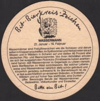 Beer coaster bitburger-175-zadek