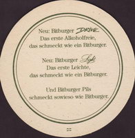 Beer coaster bitburger-24-zadek