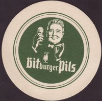 Beer coaster bitburger-33