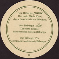 Beer coaster bitburger-36-zadek-small