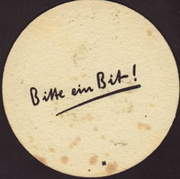 Beer coaster bitburger-39-zadek