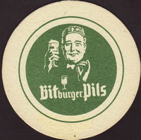 Beer coaster bitburger-43