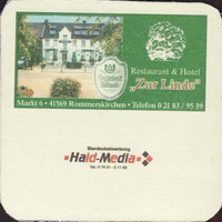 Beer coaster bitburger-74-zadek