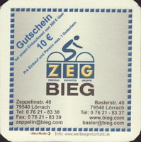 Beer coaster bitburger-89-zadek