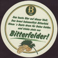 Beer coaster bitterfelder-1-zadek