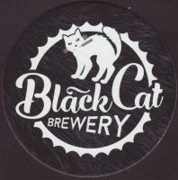 Beer coaster black-cat-2