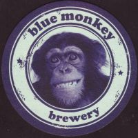 Beer coaster blue-monkey-1