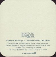 Beer coaster bocq-72-zadek