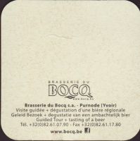 Beer coaster bocq-75-zadek