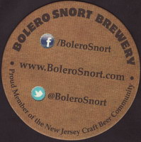 Beer coaster bolero-snort-1-zadek