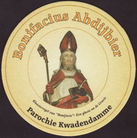 Pivní tácek bonifacius-abdijbier-1