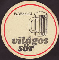 Beer coaster borsodi-16-zadek