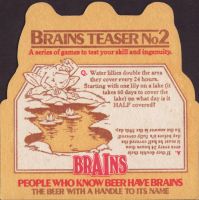 Pivní tácek brains-47-zadek
