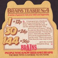 Pivní tácek brains-49-zadek-small