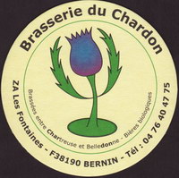 Beer coaster brasserie-du-chardon-1