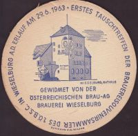 Beer coaster brau-ag-55-zadek